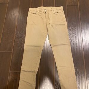 American Eagle Outfitters Khaki Flex Pants